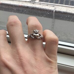 Silver Claddagh Ring